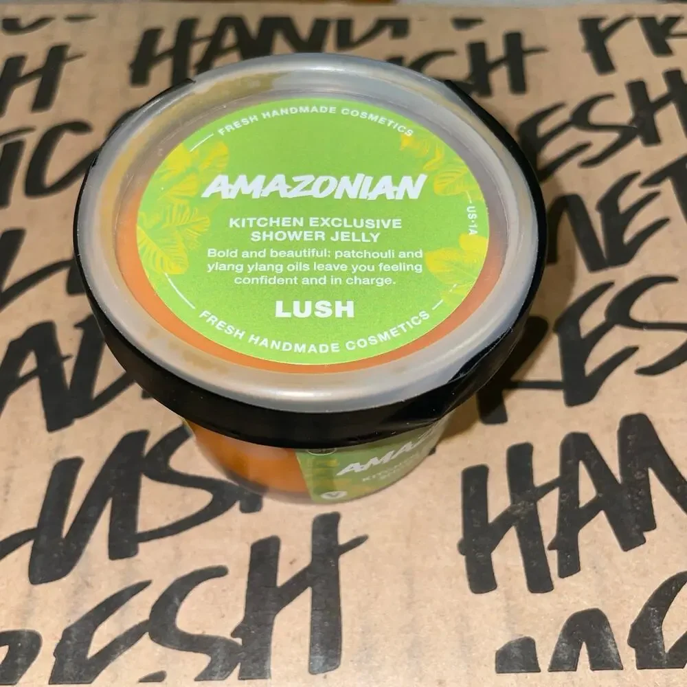 LUSH Amazonian Shower Jelly 3.5oz NEW Kitchen Exclusive April 2026 Tropical Rare